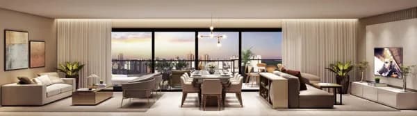 Apartamentos alto luxo 4 quartos a venda, 173 m2, recém entregue, sala 2 ambientes, varanda, 4 vagas, DCE e lazer completo no Santo Antônio, Belo Horizonte, MG.