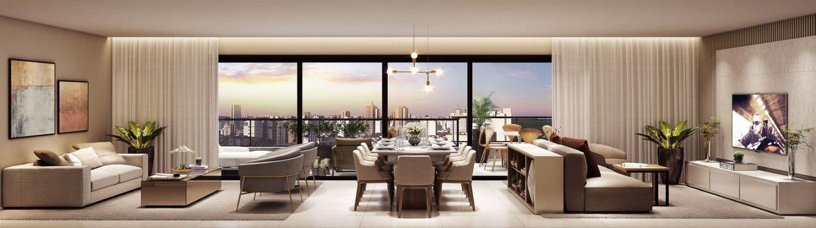 Apartamentos alto luxo 4 quartos a venda, 173 m2, recém entregue, sala 2 ambientes, varanda, 4 vagas, DCE e lazer completo no Santo Antônio, Belo Horizonte, MG.