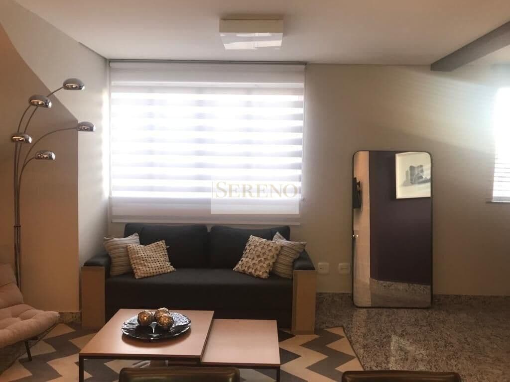 Cobertura triplex 03 quartos a venda, 145 m2, 02 suítes, 02 vagas no coração da Savassi, Belo Horizonte, MG.