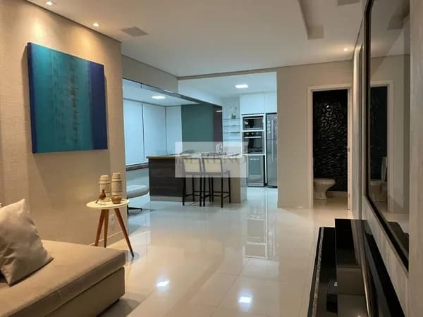 Apartamento de luxo 02 suítes a venda, 82 m2, DCE, 02 vagas e linha, clube resort, Vila da Serra, Nova Lima, MG.