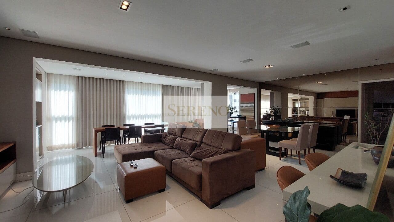 Apartamento de luxo 04 quartos a venda, 154 m2, 02 suítes e 02 semi, master c closet, 04 banhos, ampla sala vários ambientes, varanda gourmet, marcenaria de 1ª, ar condicionado, cozinha bancadas granito e pastilhas, DCE, andar intermediário de frente par