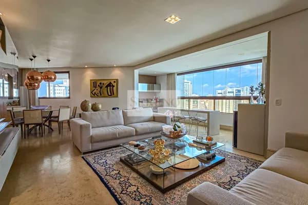 Apartamento alto luxo mobiliado com enxoval e decorado 04 quartos a venda, 197 m2, 03 suítes, DCE completo, 04 vagas, condomínio resort, super alto na Al. Oscar Niemeyer, Vila da Serra, Nova Lima/MG.