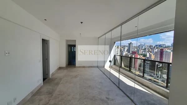 Apartamento 04 quartos a venda, 130,94 m2, recém entregue, 02 suítes e 02 semi, ampla sala para 02 ambientes, DCE, lazer, Lourdes, Belo Horizonte, MG.