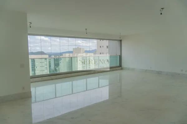 Apartamento alto luxo 04 quartos a venda,196 m2, 02 suítes e 02 semi, andar alto com vista para as montanhas, 04 vagas, lazer resort, imóvel novo no Vila da Serra, Nova Lima, MG.