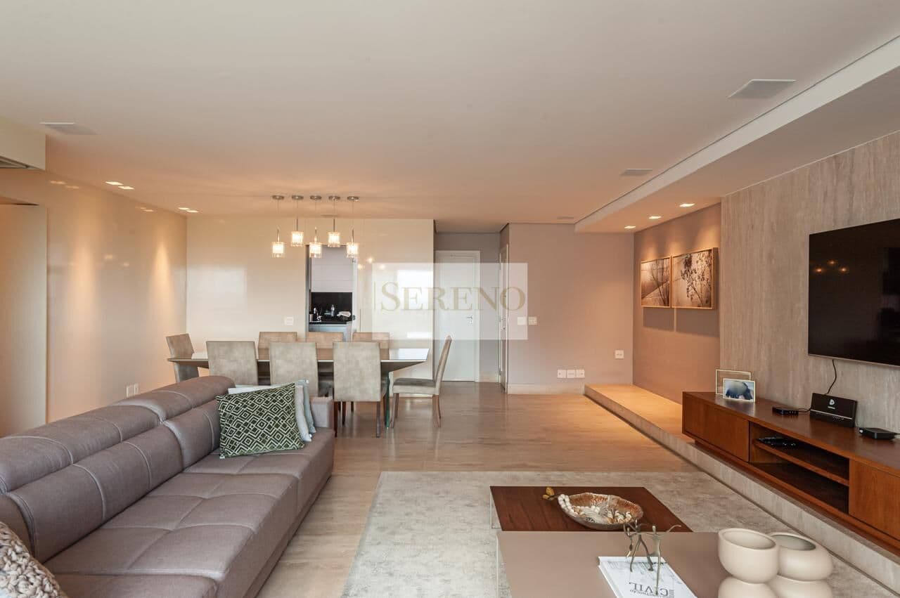 Apartamento alto luxo 03 suítes a venda, 143 m2, piso da sala em Travertino Romano Bruto, alto com vista, DCE e lazer, Vila da Serra, Nova Lima, MG.