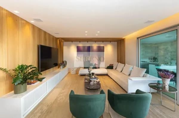 Apartamento altíssimo luxo com 04 suítes a venda, 294 m2, amplos ambientes, varanda gourmet, piso porcelanato, 05 vagas, DCE, ampla cozinha c sala de refeições, DCE completo, vista, fino acabamento, Piemonte, Nova Lima MG – Brasil.