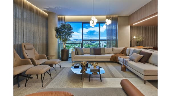 Apartamento de luxo em construção a venda, tipo 199,48 m2, 04 quartos, 03 vagas, entrega em maio/2026 no Vila da Serra, Nova Lima, MG.