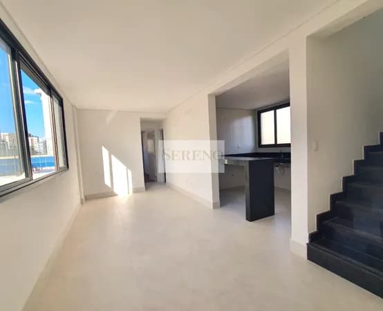 Cobertura de luxo duplex 02 suítes a venda, 135m², 02 quartos, 03 salas, 02 vagas, DCE em frente ao clube Barroca, Gutierrez, Belo Horizonte, MG.