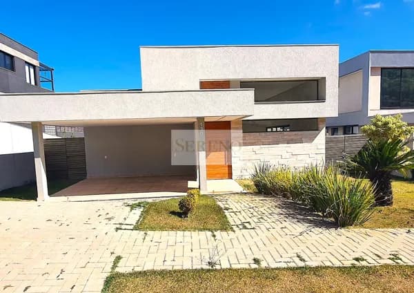 Casa plana alto luxo 04 quartos a venda, 287 m2, 02 suítes, 04 banhos, 02 vagas no condomínio Costa Laguna, Alphaville, Nova Lima, MG.
