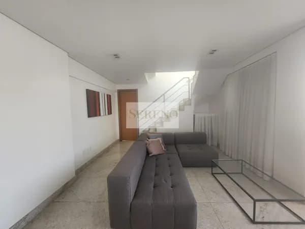 Cobertura duplex 02 quartos a venda, 147,5 m², suíte, super alto com vista, DCE e lazer na Savassi, Belo Horizonte, MG.