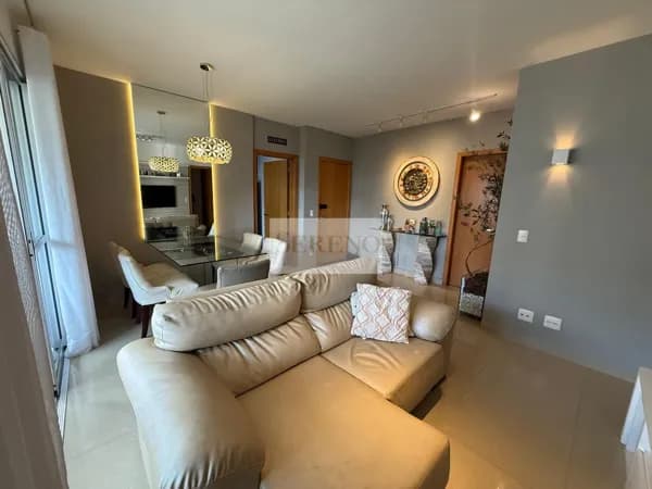 Apartamento de luxo decorado 03 quartos a venda, 103 m2, DCE completo, suíte máster, porcelanato, armários, condomínio resort, 02 vagas, varanda gourmet c bancadas de granito, pia e churrasqueira, super alto com vista maravilhosa, Vila da Serra, Nova Lim