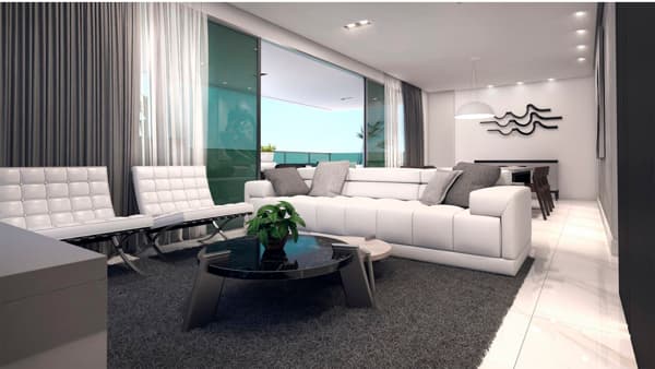 Apartamento de luxo 04 quartos a venda,186 m2, 02 suítes, 04 vagas, DCE e lazer completo no Vale do Sereno, Nova Lima, MG.
