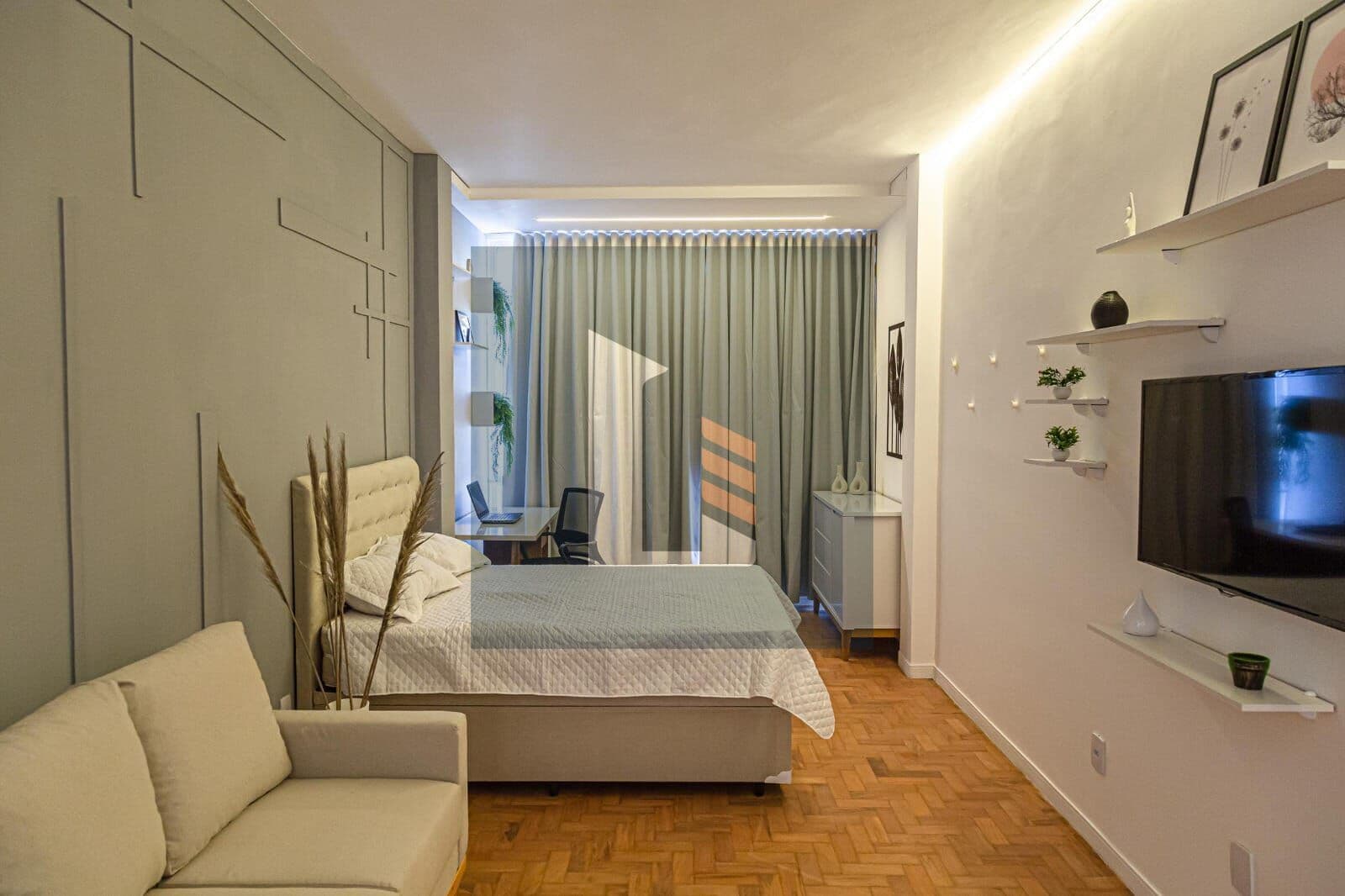 Apartamento Studio mobiliado no Centro de SP