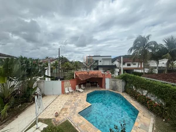 Casa em Condomínio em Balneário Praia do Pernambuco, Guarujá/SP
