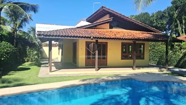 Casa em Condomínio na Praia de Pernambuco, Guarujá/SP