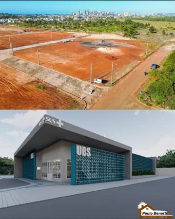 "300 m² Área Total - Lote Urbano - Novo Passo Bairro Inteligente"