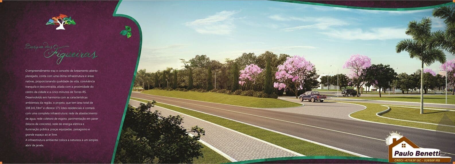 "486 m² Terreno Urbano em Loteamento - Bosque das Figueiras"