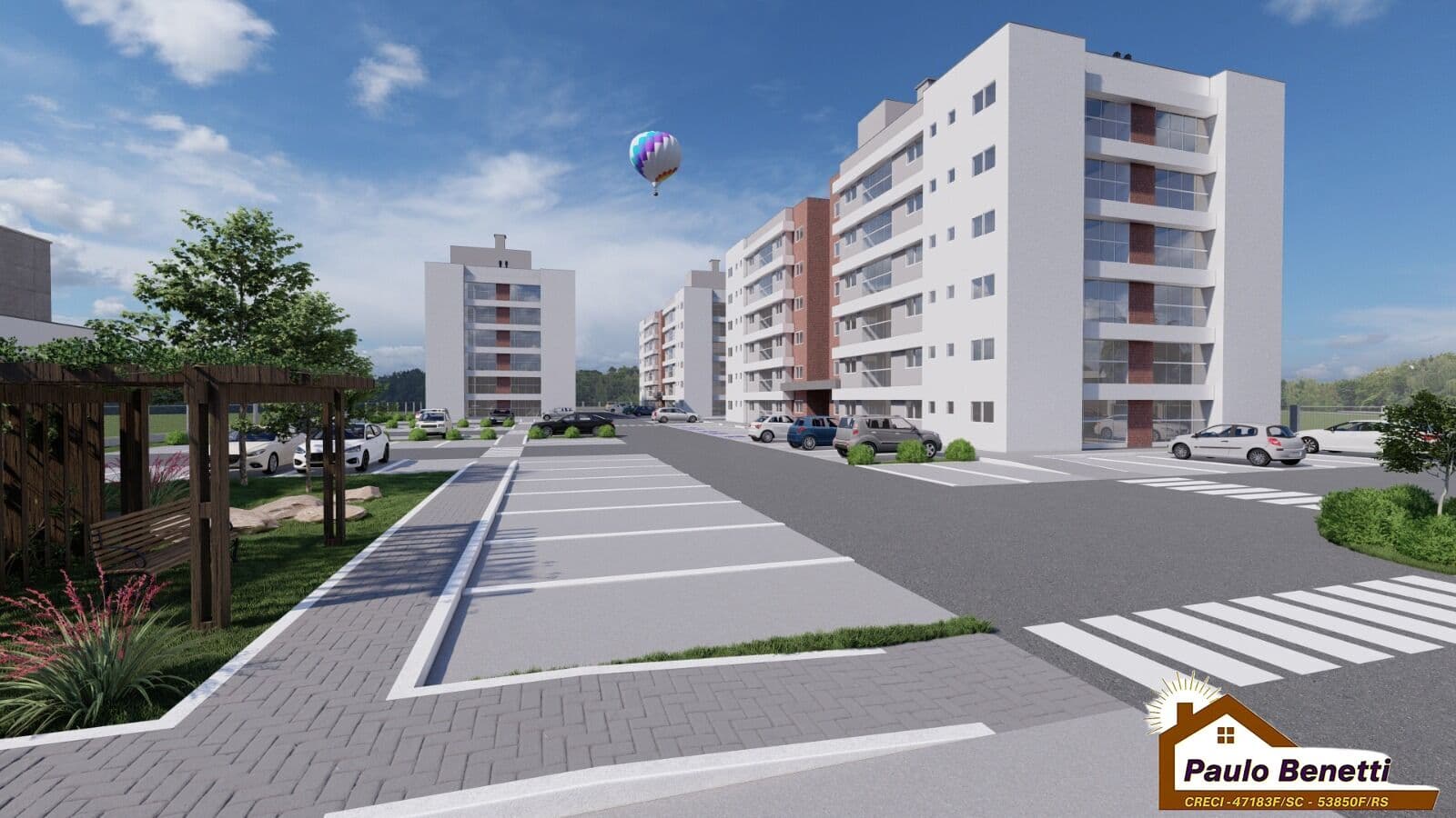"59,67/62,39 m² Apartamentos - 2 dormitórios, sendo 1 suíte, um banheiro Social"