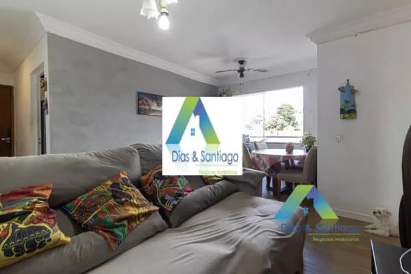 LINDO APARTAMENTO EM 65m² COM 3 DORMITORIOS, 1 VAGA, LAZER COMPLETO NA REGIÃO DO SACOMÃ/ZSUL.