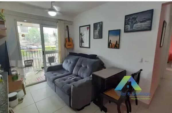 Apartamento 52m² com 2 dormitórios, 1 sala 2 ambientes, 1 cozinha ampla, 1 área de serviço e 1 vaga de garagem na região do Jardim Celeste - Sacomã/Zsul.