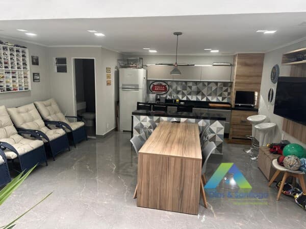 Lindo Sobrado a venda em condominio fechado com 125m²- vila Joaniza
