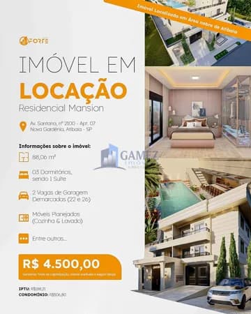 Apartamento em Atibaia - Jardim Maristela