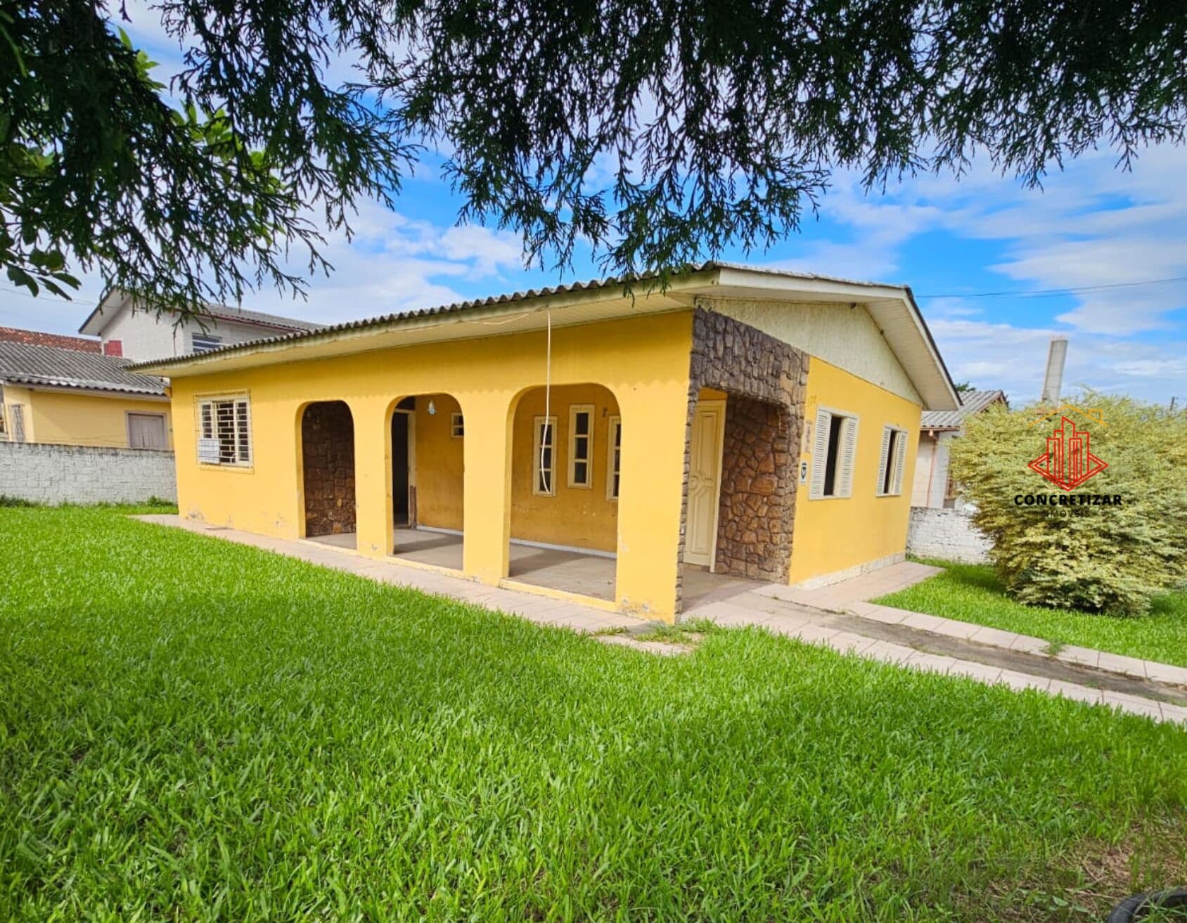 2 casas no mesmo lote de esquina