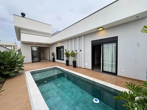 Casa completa de móveis planejados no Residencial Firenze em Santa Bárbara d’Oeste/SP