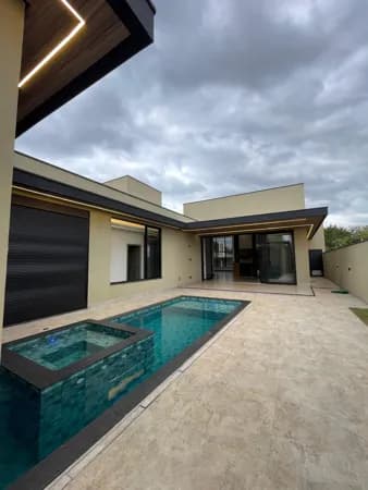 Casa com sauna no condomínio Parque Fortaleza 2 em Nova Odessa, SP