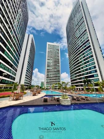 Vendo Evolution - Sea Park - 143m² - 4 quartos - 3 suítes - 2 vagas cobertas - Andar Alto.