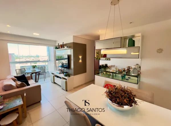Vendo apartamento no Prado - 100% Mobiliado - 63m² - 3 quartos - 1 suíte - 2 vagas cobertas e soltas.