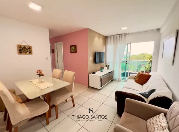 Vendo apartamento na Lagoa do Araçá - 3 quartos - 1 suíte - 1 vaga coberta - Lazer completo.