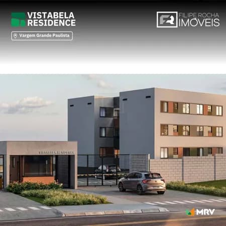 Vista Bela Apartamento padrão 2 quartos 1 banheiro 1 garagem Vargem grande Paulista- SP