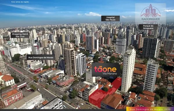 Taone Vila Mariana - 150m do Shopping Metrô Sta Cruz