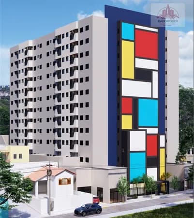 Mondrian Residencial -1,3km da estação