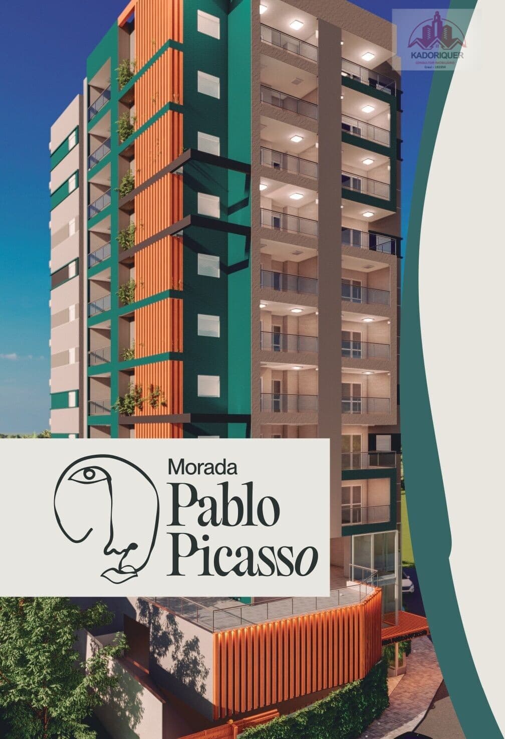 Morada Pablo Picasso (500m da nova estação Anália Franco)