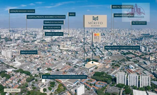 Merito Belenzinho - Fácil acesso à Marginal Tietê