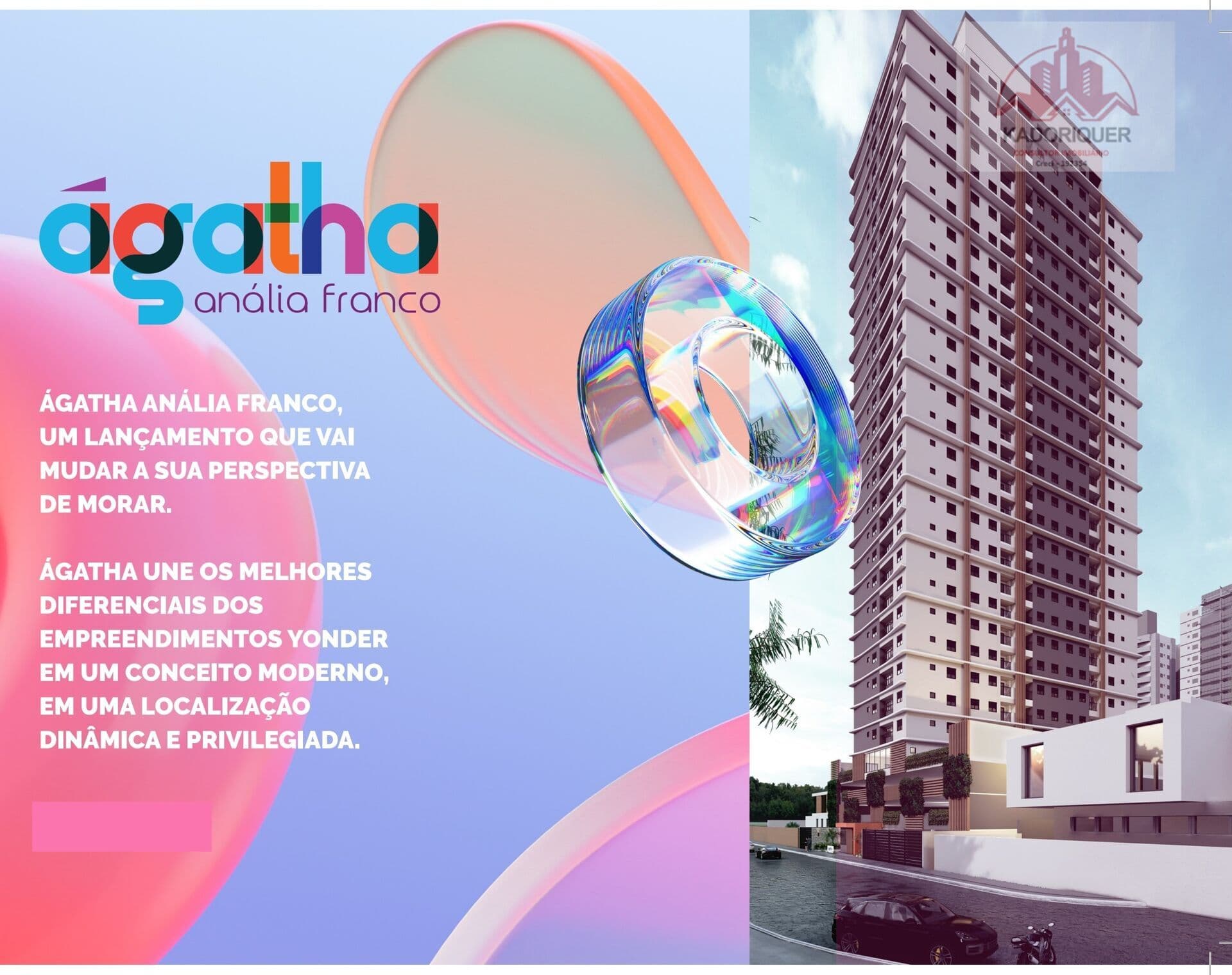 Agatha Analia Franco - 3 min da futura Estação do metrô