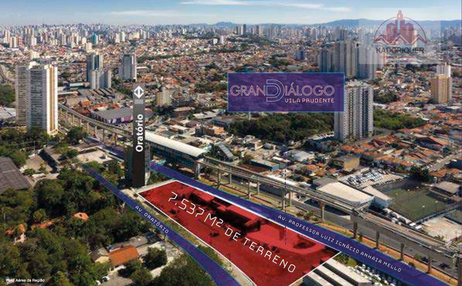 Gran Diálogo Vila Prudente - ao lado da estação Oratório