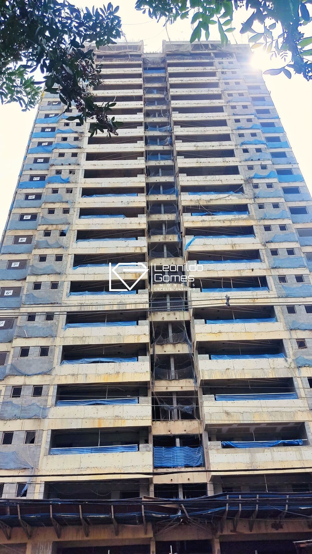 Apartamentos em construção à venda na Rua das Figueiras Bairro Campestre - Santo André/SP
