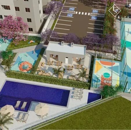 Apartamento 2 e 3 quartos com suíte ao lado do Buritis - Palmeiras BH