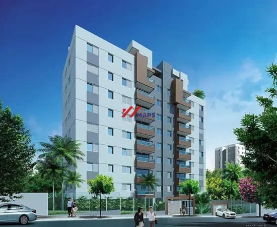 Apartamento com três quartos, suíte e duas vagas de garagem no bairro Padre Eustáquio - Belo Horizonte/MG.