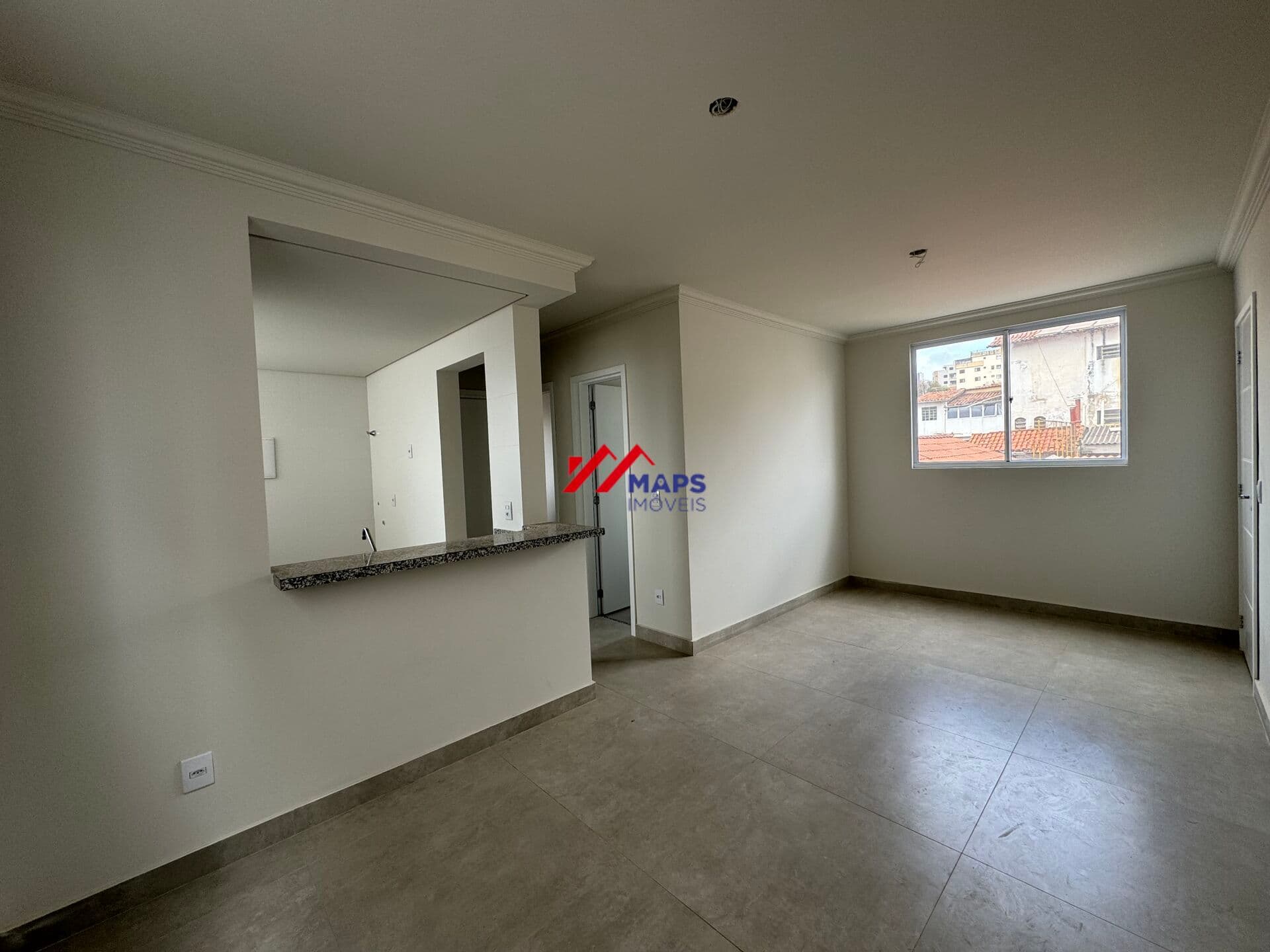 Apartamento com dois quartos, suíte e duas vagas de garagem no bairro Ana Lúcia - Sabará/MG.
