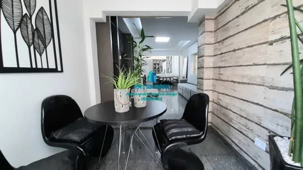Apartamento 4 dormitórios, quadra da praia, lazer, APARECIDA em Santos