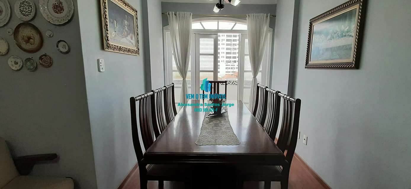 Apartamento 3 dormitórios, elevador, GARAGEM FECHADA em Embaré, Santos/SP