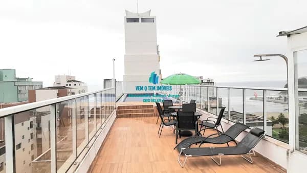 Apartamento 2 dormitórios JOY 50m praia, José Menino em Santos-SP