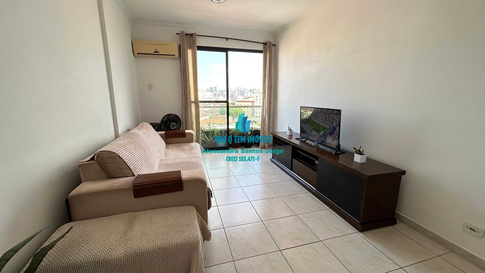 Apartamento 2 dormitórios, vaga Embaré, Santos/SP