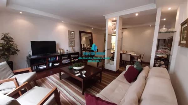 Apartamento Alto Padrão 3 dormitórios, 2 suítes e 2 vagas, Boqueirão, Santos/SP