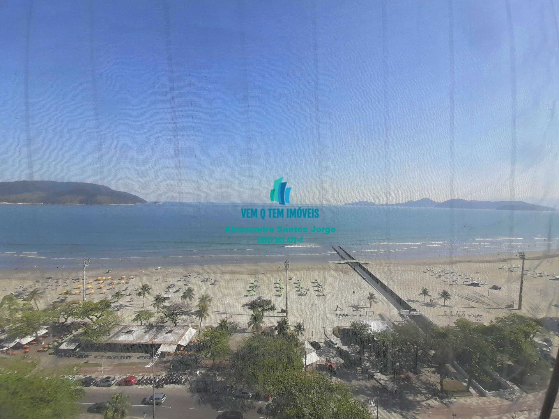 Apartamento FRENTE MAR ANDAR ALTO, EMBARÉ EM SANTOS - 130m²