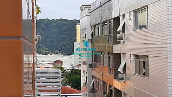 Apartamento 2 DORMITÓRIOS e dep completa em Ponta da Praia, Santos/SP